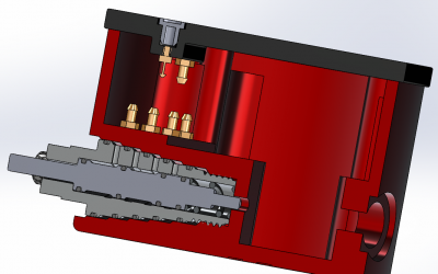 Vacuum valve for prosthetic hardware